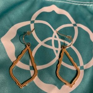 Kendra Scott rose gold Sophia earrings